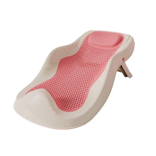 Soporte de baño para bebés AMONIDA en color rosa hecho de material PP