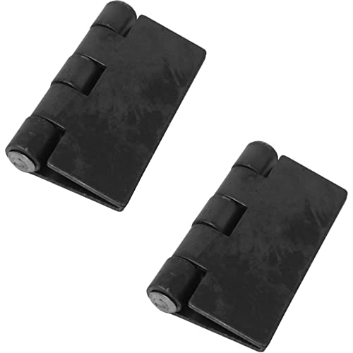 SOTOOLS 2 charnières à souder SO-TOOLS - Avec bande de soudure - Dimensions : env. 76 x 76 x 2 mm.
