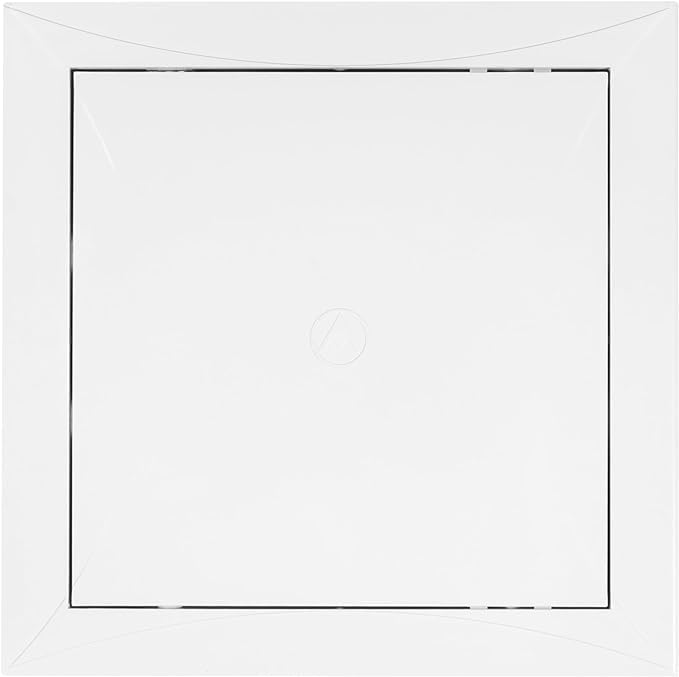 White Access Panel, Revision Door, Gas Water Electricity Service Inspection Hatch Cover, Tough and Durable ABS Plastic, Resistant to Chemical Agents and Temperature (150mm x 300mm)