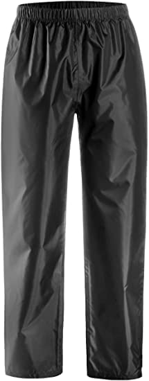 Men's Regular Fit Rain Pant - Waterproof and Breathable