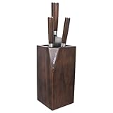 Blocchetto per coltelli senza coltelli in legno vuoto