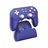 Picture of 8Bitdo Pro 3 Bluetooth Controller with Swappable ABXY Buttons, TMR Joysticks, Hall Effect Triggers, Pro Back Buttons, Charging Dock, for Switch/Switch 2, Windows, Apple, SteamOS, Android - Purple