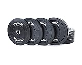 Olympic Rubber Bumper Weight Plate Set 100kg