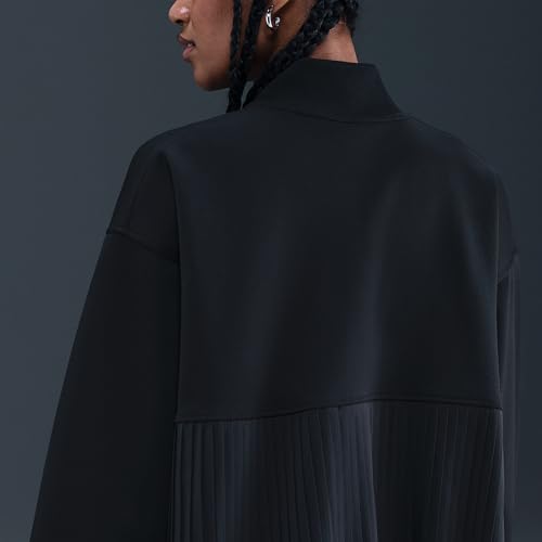 Image of Nike Sportswear Women's Pleated Jacket (Black /Sail)