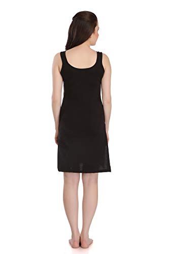 Image of Splash Cotton Rich Camisole Slip for Women| Long Kurti Slip /Suit Slip /Camisole Slip Knee Length - 139