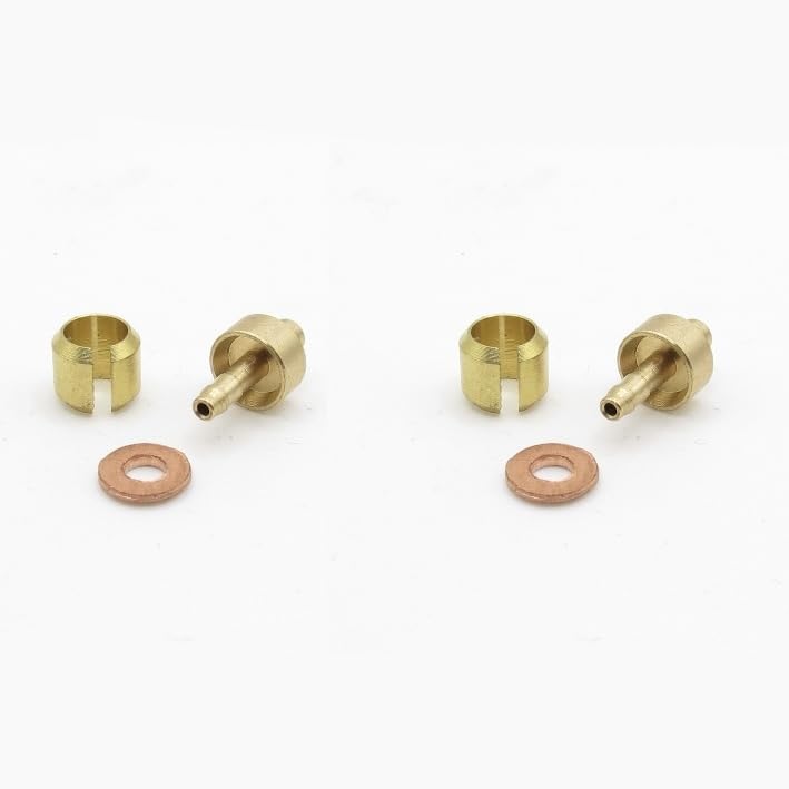 Tubo freno di ricambio Olive e Barb per Hope Tech 3, Tech 4, V4, E4, M4, X2 (confezione da 2)
