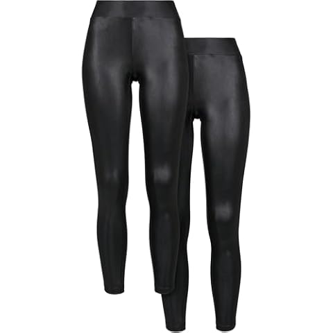 Leggings Urban Classics Femme Noir Cover
