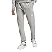 Adidas Men's All SZN Fleece Regular Tapered Pants, Medium Grey Heather, X-Large