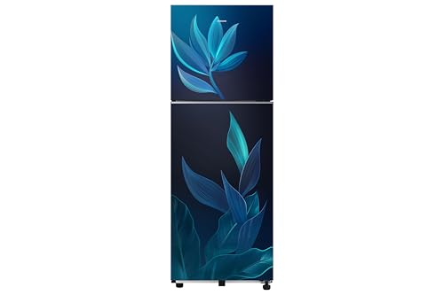 Image of Samsung 236 L, 2 Star, Convertible, Digital Inverter Frost Free Double Door Refrigerator (RT40H28U2PBHL, Paradise Bloom Blue, 2026 Model)
