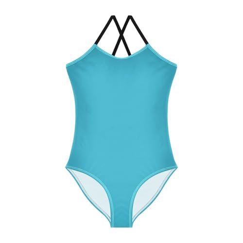 Blue Bathing Suits for Girls Swimsuit One Piece Swimsuits Summer Beach Swimwear