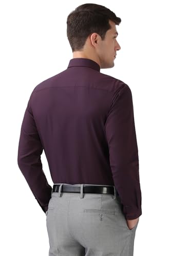 Image of Peter England Mens Polycotton Slim Fit Shirt