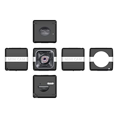 1080P 30FPS WiFi Mini Câmera Vídeo Camcorder Nanny Cam 120 ° Grande Angular Detecção de movimento IR