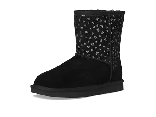 Koolaburra by UGG Kids' Toddler Koola Short Stars, Black, 7