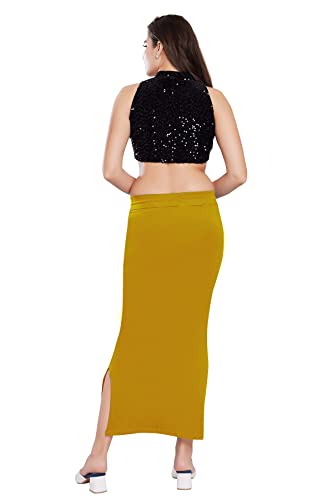 Image of RANI SAAHIBA Women's Stretchy Slim Fishcut Petticoat Cotton Shapewear
