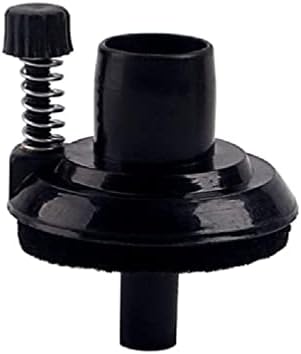 Black Rubber Hi Hat Cymbal and Holder Clamp Hi Hat Cymbal Stand Holder Support for Drum Replacement Accessories Parts hi hat cymbal stand attachment hi hat cymbal holder drum accessories musical parts