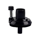 Black Rubber Hi Hat Cymbal and Holder Clamp Hi Hat Cymbal Stand Holder Support for Drum Replacement