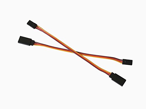 15Pcs Sharegoo 150Mm Male To Female Jr Plug Rc Remote Control Servo Extension Lead Wire Cable #TOP2