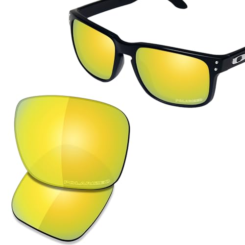 Image of SAUCER Premium Replacement Lenses & H20 Screwdriver & Nose Pieces for Oakley Holbrook Metal OO4123 | UV400 Protection