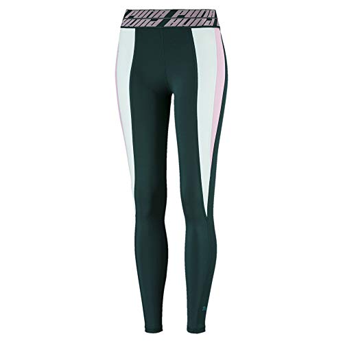 Puma Own It Full, Leggings Donna, Verde (Ponderosa...