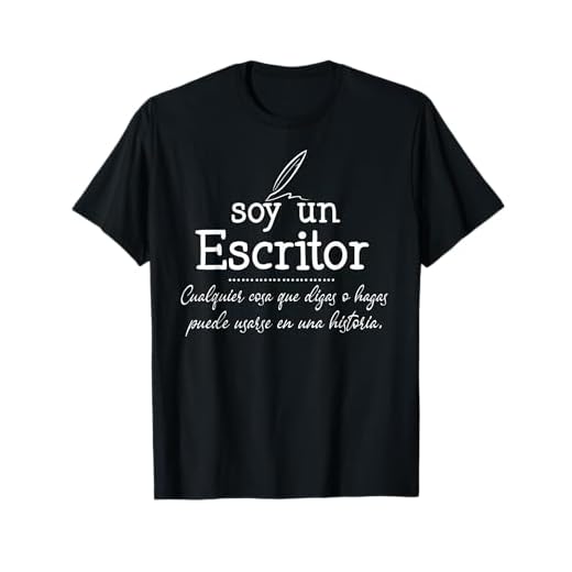 Soy Un Escritor Divertido para Hombre Original Novelista Camiseta