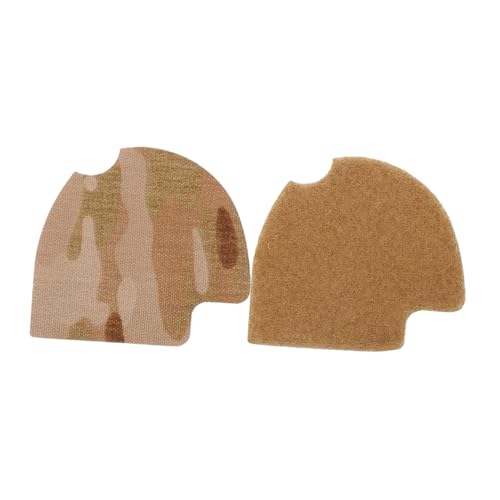 Couverture de casque en tissu Cordura green et patchs de vêtements camouflage