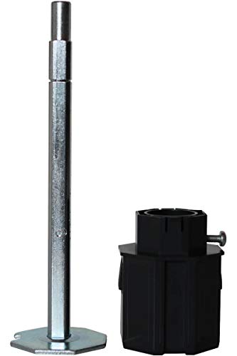 Schellenberg 80500 Walzenhülse ausziehbar, für 60 mm Wellen, Verlängert die Welle um bis zu 90 mm