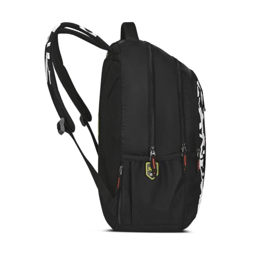 Image of Skybags Brat Pro Max 15.6 Inch Compatible Unisex 35L Laptop Backpack | Premium Durable Fabric| 3 Compartments | Padded Backpanel | Office & Casual Travel Backpack for Men & Women