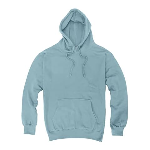 New Spirit Plain Hoodie Top Unisex Ladies Hooded Sweatshirts Sky XL Cover