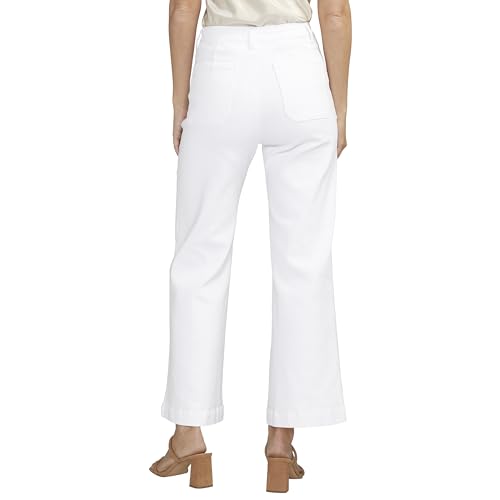 Silver Jeans Co. Women's Vintage Patch Pocket Wide Leg High Rise Jeans-Legacy3