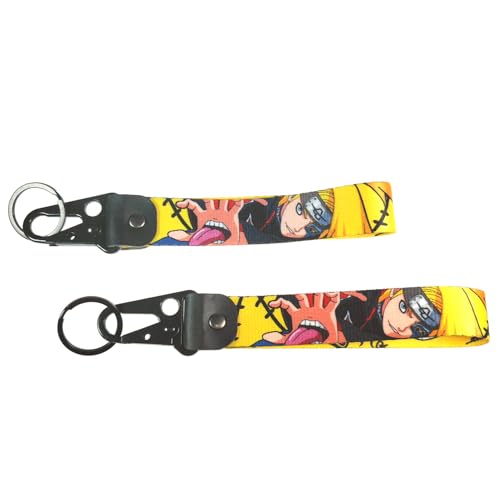 Image of 1Pack Anime Keychian,Japanese Culture Motorcycle & Auto Key Tags Jet Tag for Car Scooter Keys (AK-5-24-A)