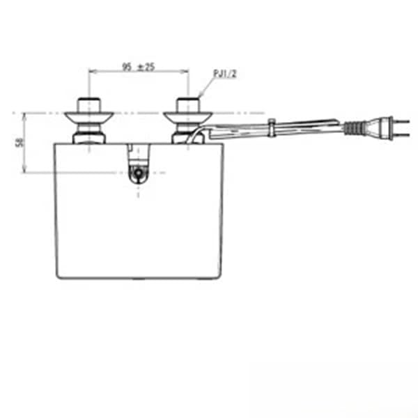 Amazon | 自動水栓機能部 (サーモ、AC100V、手動) TLE01709JA | 洗面水栓