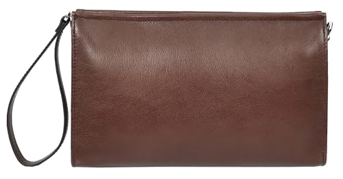 Bolso organizador de piel auténtica de diseño exclusivo suva