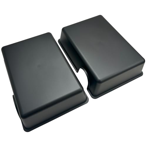 FCALIVV 2 Pcs 12in Durable Large Reptile Hide, Ball Python Hide, Leopard Gecko Hide, Bearded Dragon Hide, Easy to Clean Reptile Cave for Tank, Snake Hide Large Enclosure (12' x 8.3' x 2.8' X-Large)