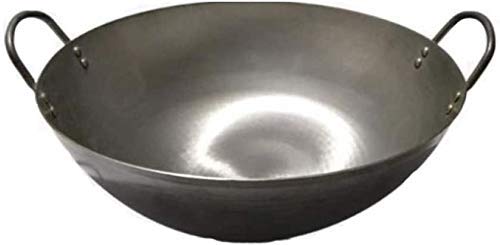 GAOBINGB Bolsa de Picnic, Olla de Hierro, casera, Antigua cantimplora, Ingredientes de Comida, Olla de Pasta no fácil, 38 cm