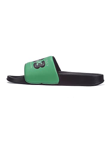 Image of hummel TREFF MEN SLIDERS Comfortable Cushioned Sole Arch Support Durable Lightweight Flexible Trendy Style Flip flops and Slippers Slides for Men Daily use Chappal