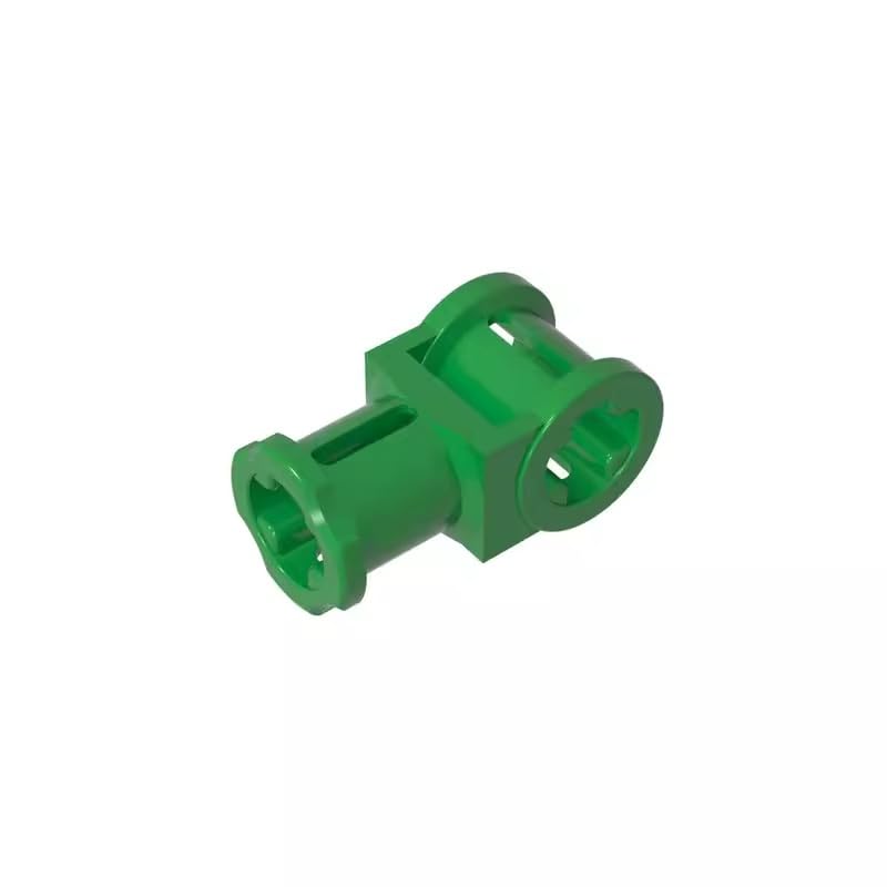 Gobricks Shaft Bolt Connection Technic Axle Connector with Axle Hole 32039 42135 4107081 GDS-931 50Pieces Compatible with Lego Classic Bulk Toy MOC Color:Green โ image 1
