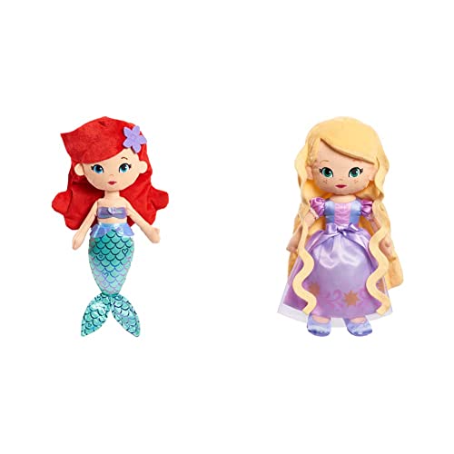 Disney Princess So Sweet Princess Ariel, 13.5-Inch Plush With Red Hair, The Little Mermaid, Officially Licensed Kids Toy & So Sweet Princess Rapunzel #TOP9
