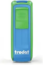 Carimbo De Bolso Trodat 9512 (Azul/Verde)