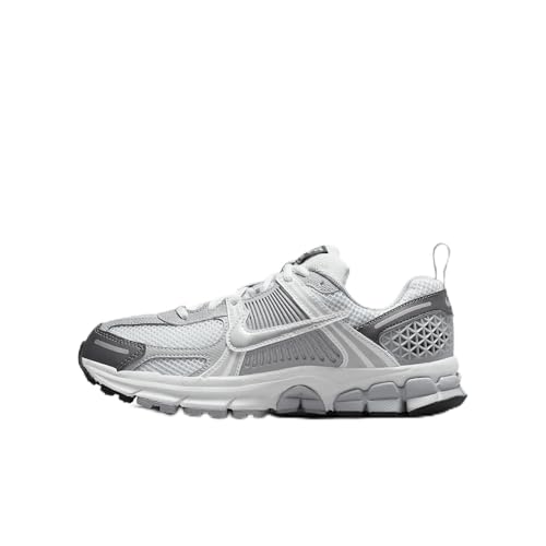 Nike Vomero 5 Big Kids' Shoes (HF6998-002, Pure Platinum/Summit White/Dark Grey/Metallic Silver) Size 7