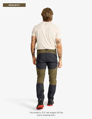 RevolutionRace Men's RVRC GP Pro Trousers, Durable and Ventilated Trousers for Hiking, Walking, Exploring and All Other Outdoor Activities