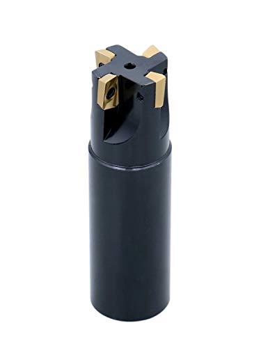 accusize - 1 "90 DEG con cuello cuadrado final Indexable molinillo w/apkt11t308 Inserta, 0056 - 0920 Cover