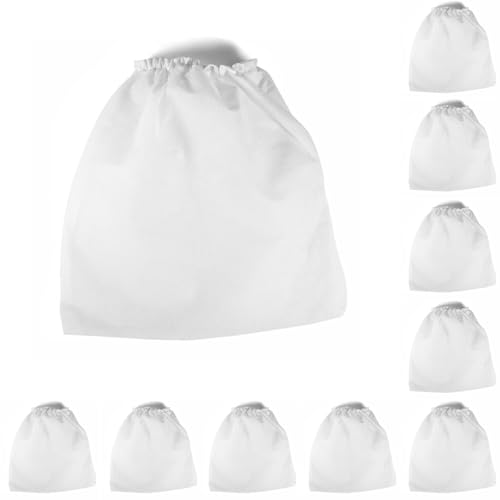 Uadme Bolsas extractoras de polvo de uñas, 10 bolsas de repuesto para limpiador no tejidas, bolsa colectora de polvo de uñas, para máquina de manicura, herramientas de limpieza de polvo de salón de