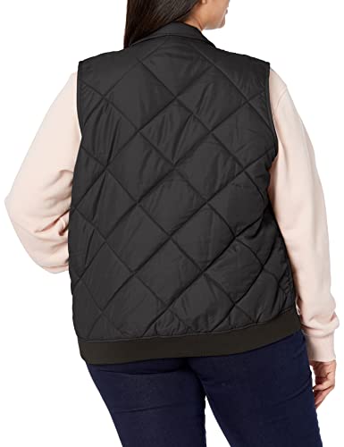Dickies Women's Quilted Bomber Vest – Lightweight Insulated Utility Outerwear with Pockets for Construction & Outdoor2