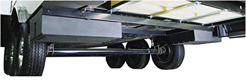 Image of Lippert 236558 RV Double Box Under Chassis Storage Unit Black