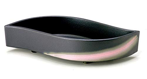 花器 東山87 陶器 水盤 花瓶 フラワーベース