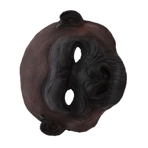 STOBAZA Face Mask Costume Unique Gorilla Mask for Spooky Halloween Decorative Party Mask