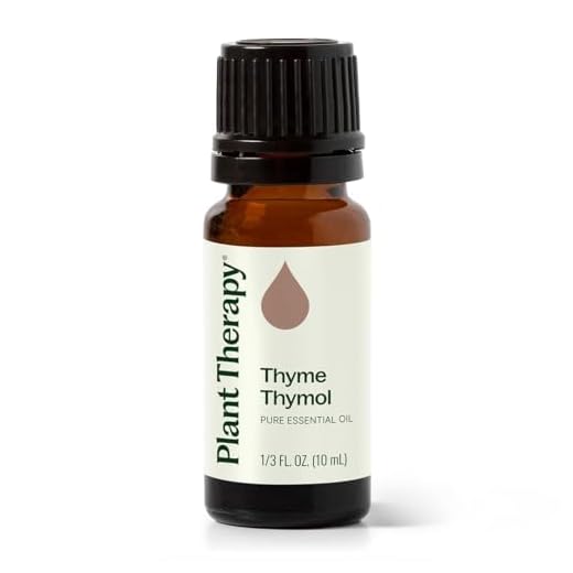 Plant Therapy Thyme Thymol Essential Oil 100% Pure, Undiluted, Natural Aromatherapy, Therapeutic Grade 10 milliliter (1/3 ounce)