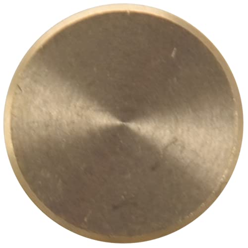 Boutons de piston de trompette dorés finition miroir de rechange
