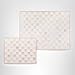 MACKENZIE-CHILDS Set of 2 Tempered Glass Cutting Boards, Countertop Cutting Boards, Pink-and-White Rosy Check