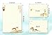72 Pieces Cute Cat Writing Paper and Envelopes, 8.3x5.6 Inch Stationery Set, 48 Lined Sheets & 24 Envelopes, Kitty Design for Letters, Invitations, Gifts, Holidays, Party Notes